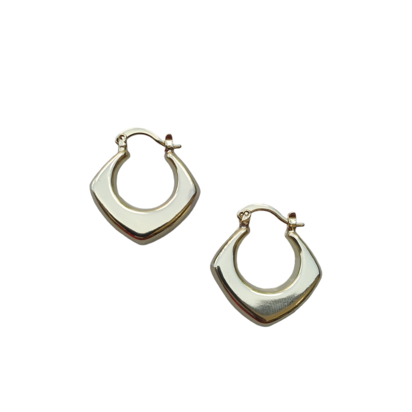 dos aretes cuadrados